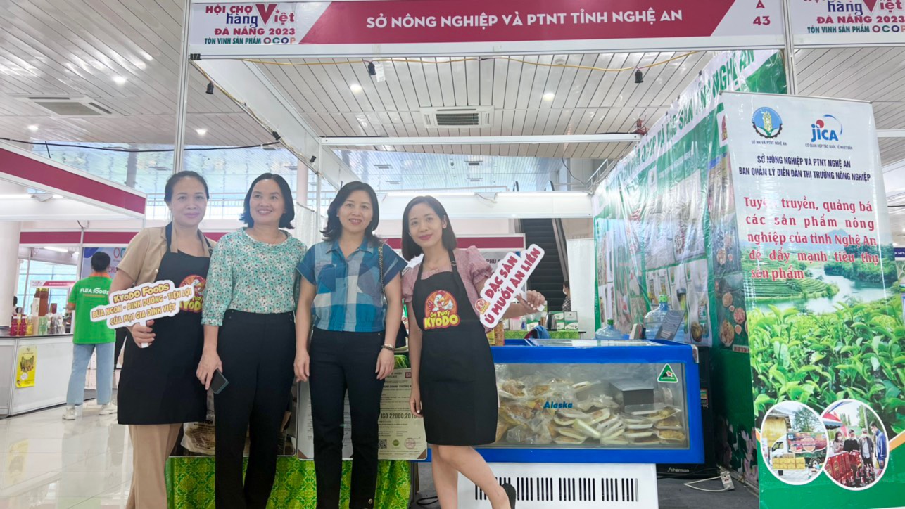 Kyodo Foods vinh dự được đón Phó Giám đốc Sở Nông Nghiệp tỉnh Nghệ An tại triển lãm OCCP 2023